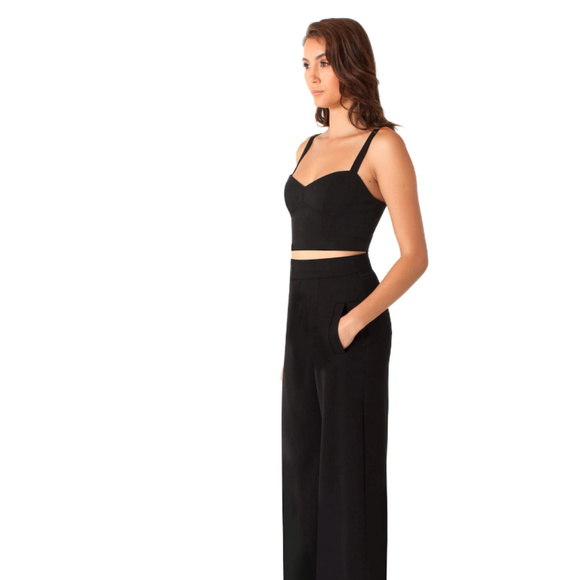black halo 2 piece jumpsuit
